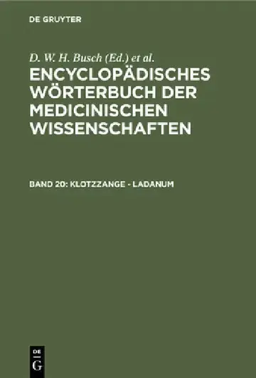 Cover of Klotzzange - Ladanum
