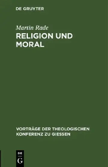 Cover of Religion Und Moral