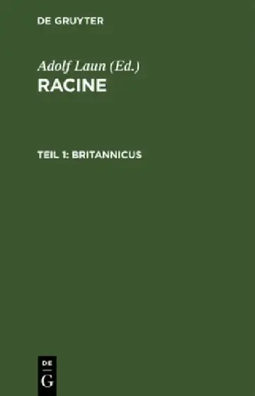 Cover of Britannicus