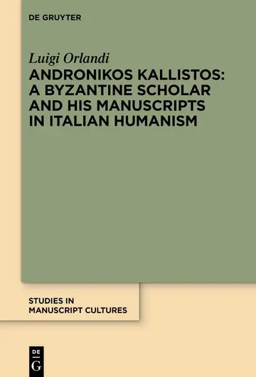 Cover of Andronikos Kallistos