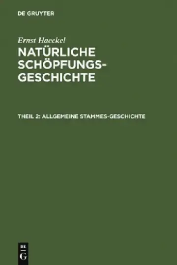 Cover of Allgemeine Stammes-Geschichte