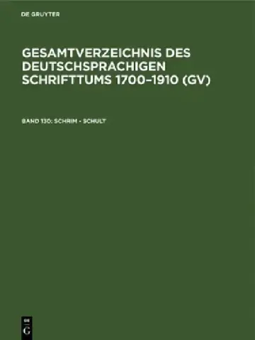 Cover of Schrim - Schult