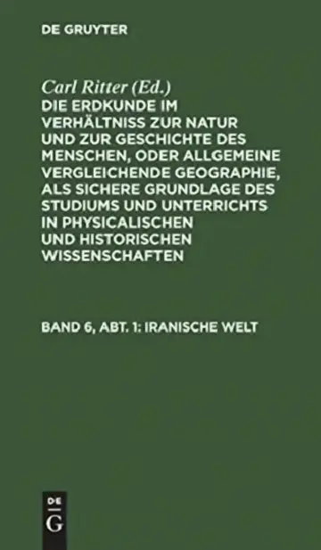 Cover of Iranische Welt