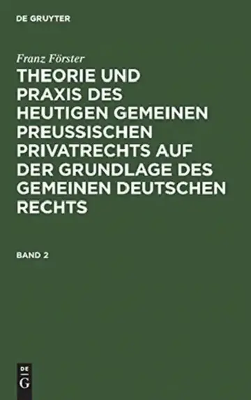 Cover of Franz Förster