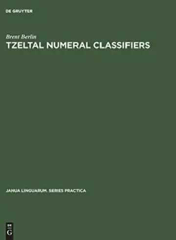 Cover of Tzeltal Numeral Classifiers