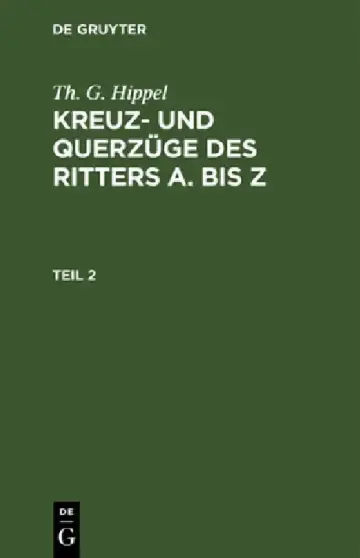 Cover of Th. G. Hippel