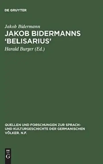 Cover of Jakob Bidermanns 'Belisarius'