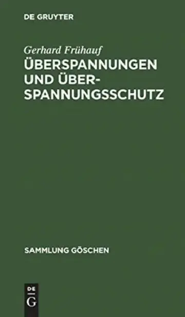 Cover of Überspannungen und Überspannungsschutz