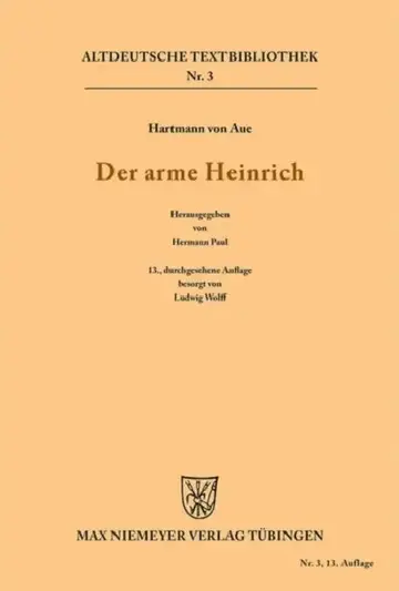 Cover of Der arme Heinrich