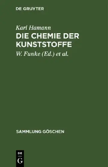 Cover of Die Chemie der Kunststoffe
