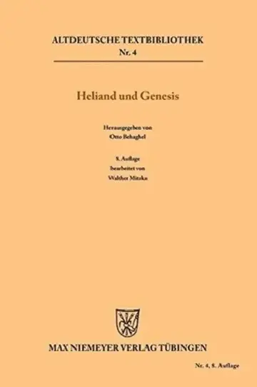 Cover of Heliand und Genesis