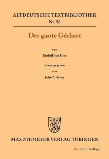 Cover of Der guote Gêrhart