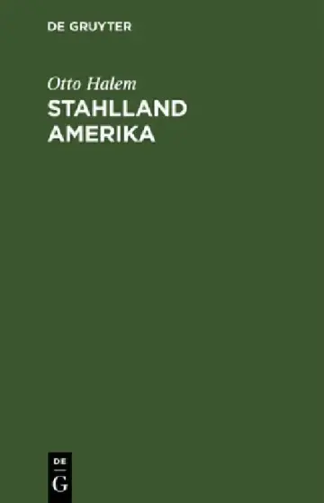 Cover of Stahlland Amerika