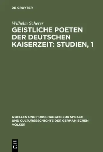 Cover of Geistliche Poeten der deutschen Kaiserzeit