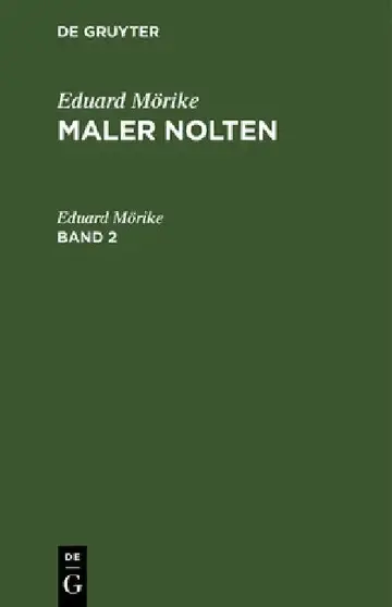 Cover of Eduard Mörike
