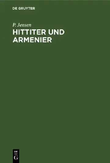 Cover of Hittiter Und Armenier