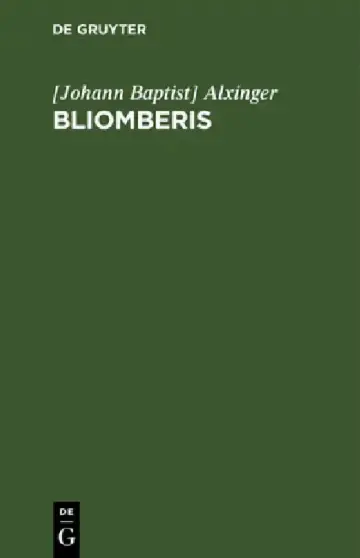 Cover of Bliomberis