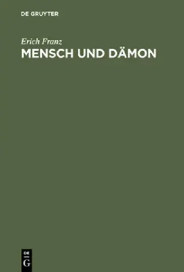 Cover of Mensch und Dämon