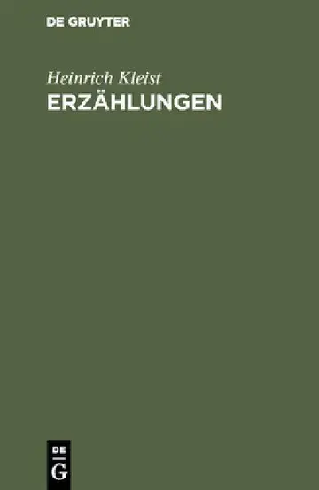 Cover of Erzählungen