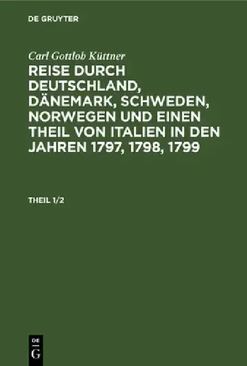 Cover of Carl Gottlob Küttner