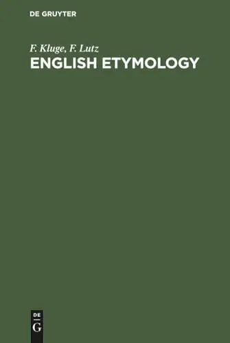 Cover of English etymology