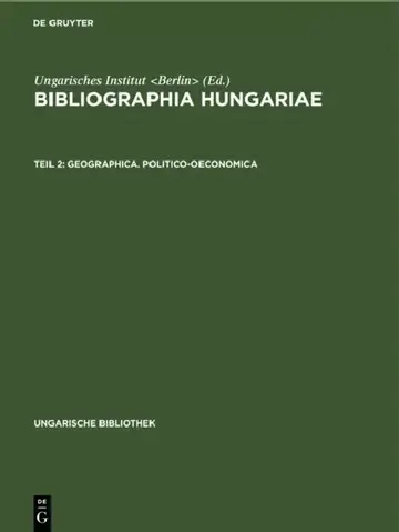 Cover of Geographica. Politico-oeconomica