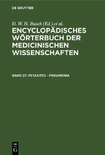 Cover of Petasites - Pneumonia