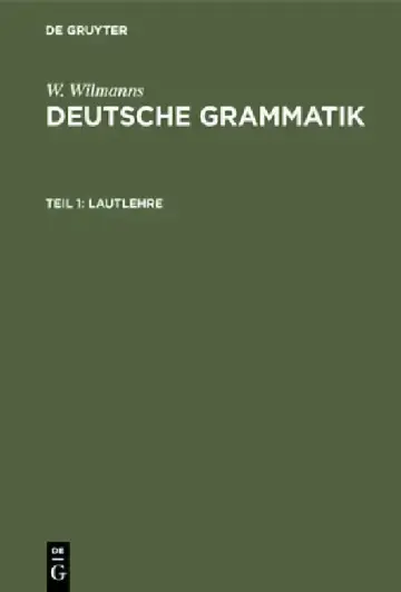Cover of Lautlehre
