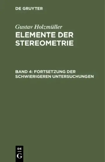 Cover of Fortsetzung Der Schwierigeren Untersuchungen