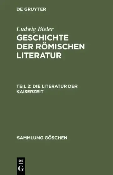 Cover of Die Literatur der Kaiserzeit