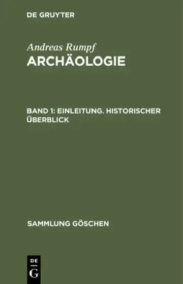 Cover of Einleitung. Historischer Überblick