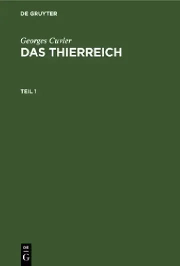 Cover of Georges Cuvier