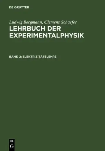 Cover of Elektrizitätslehre