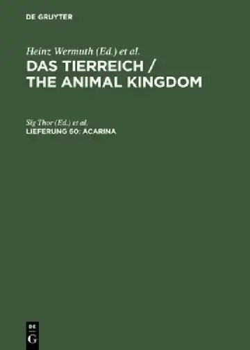 Cover of Acarina