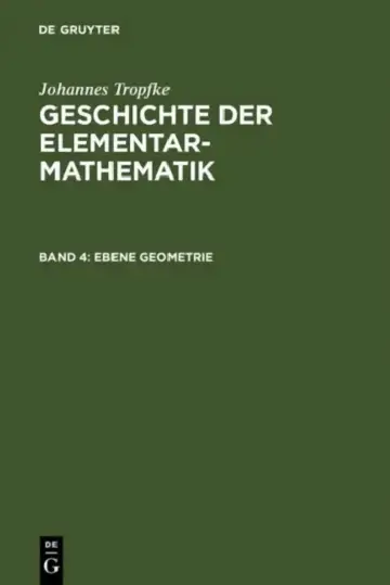 Cover of Ebene Geometrie