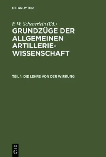 Cover of Die Lehre von der Wirkung