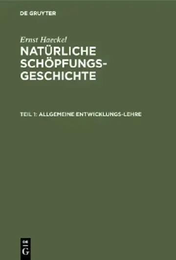 Cover of Allgemeine Entwicklungs-Lehre