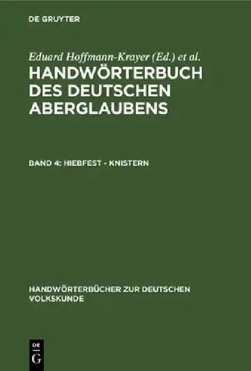 Cover of Hiebfest - Knistern