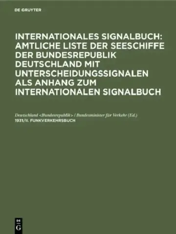 Cover of 1931/II. Funkverkehrsbuch