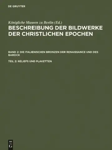 Cover of Reliefs und Plaketten