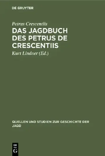 Cover of Das Jagdbuch des Petrus de Crescentiis