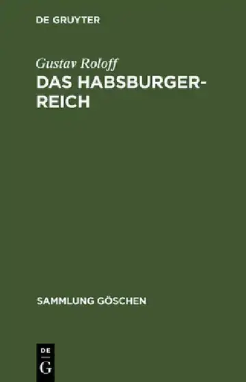 Cover of Das Habsburger-Reich