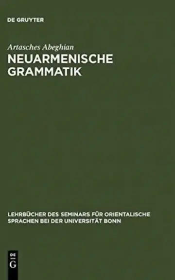Cover of Neuarmenische Grammatik