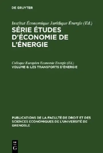 Cover of Les Transports d'Énergie