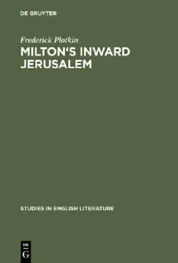 Cover of Milton's Inward Jerusalem
