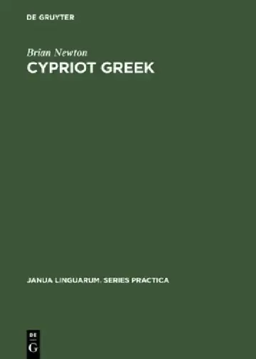 Cover of Cypriot Greek