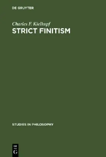 Cover of Strict Finitism