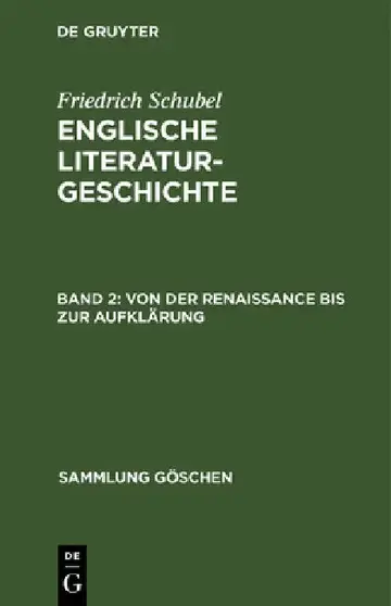 Cover of Von Der Renaissance Bis Zur Aufklärung