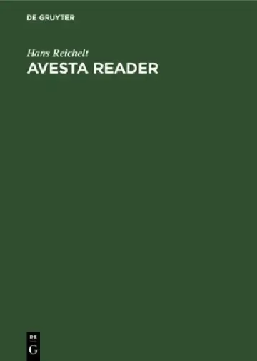 Cover of Avesta Reader