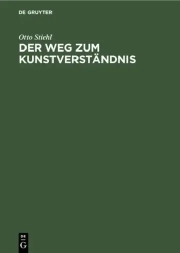 Cover of Der Weg Zum Kunstverständnis